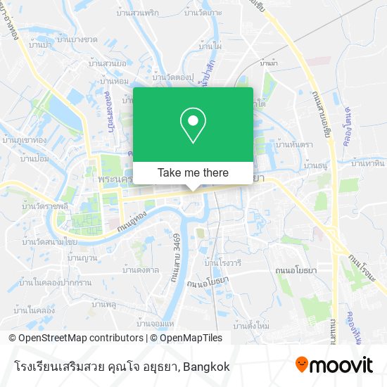 โรงเรียนเสริมสวย คุณโจ อยุธยา map