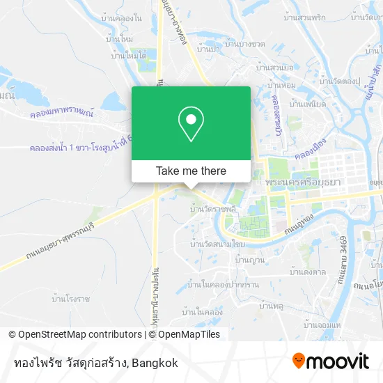 ทองไพรัช วัสดุก่อสร้าง map