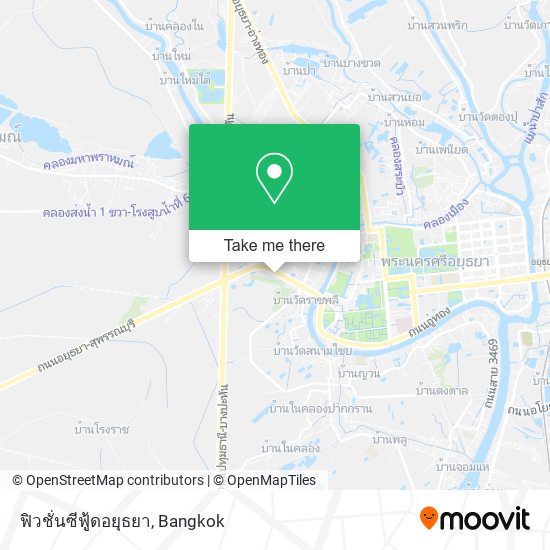 ฟิวชั่นซีฟู้ดอยุธยา map