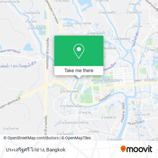 ประเสริฐศรี ไก่ย่าง map