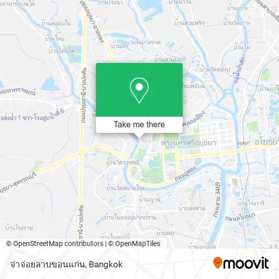 จ่าจ่อยลาบขอนแก่น map