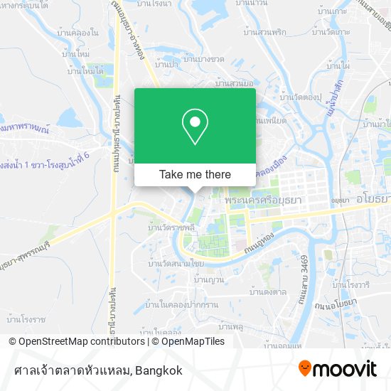 ศาลเจ้าตลาดหัวแหลม map