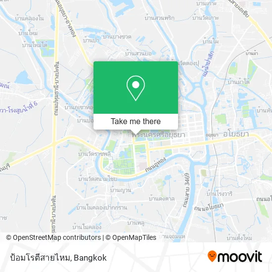 ป้อมโรตีสายไหม map
