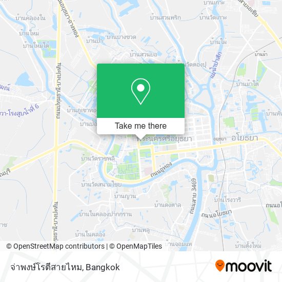 จ่าพงษ์โรตีสายไหม map