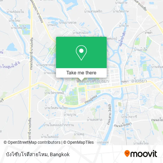 บังโซ๊บโรตีสายไหม map