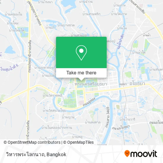 วิหารพระโลกนาถ map