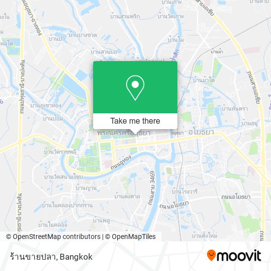 ร้านขายปลา map