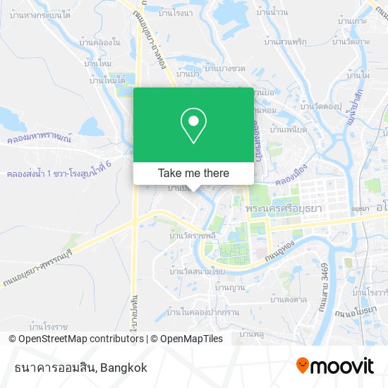 ธนาคารออมสิน map