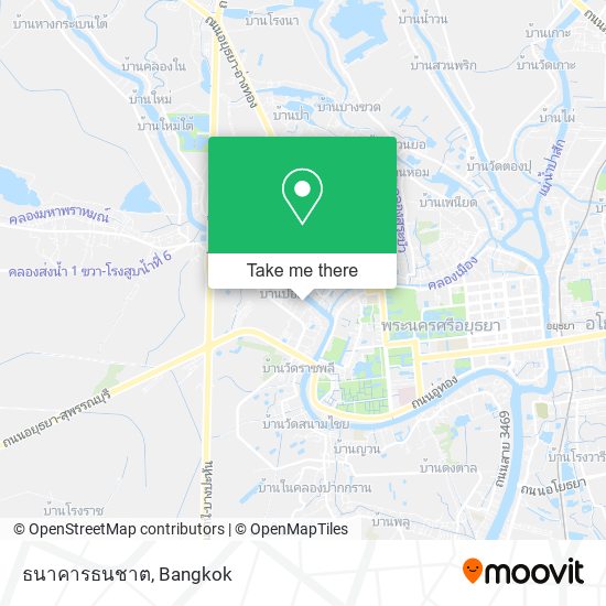 ธนาคารธนชาต map