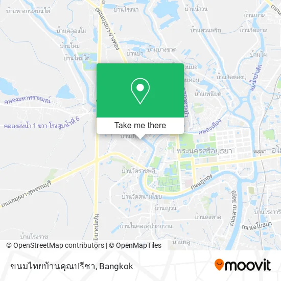ขนมไทยบ้านคุณปรีชา map
