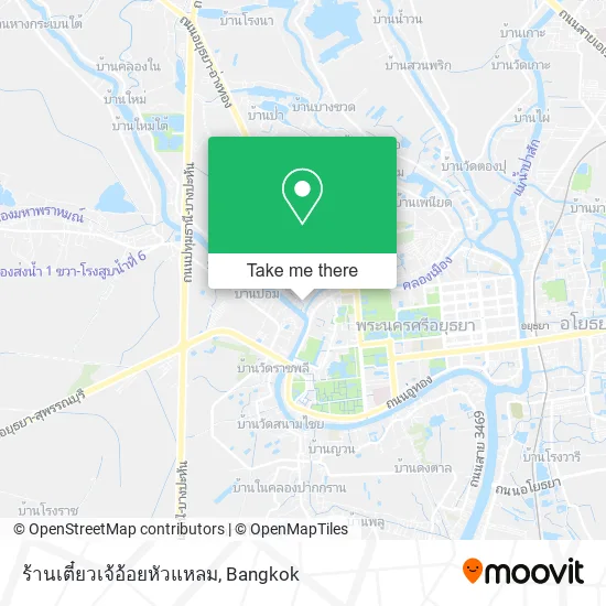 ร้านเตี๋ยวเจ้อ้อยหัวแหลม map
