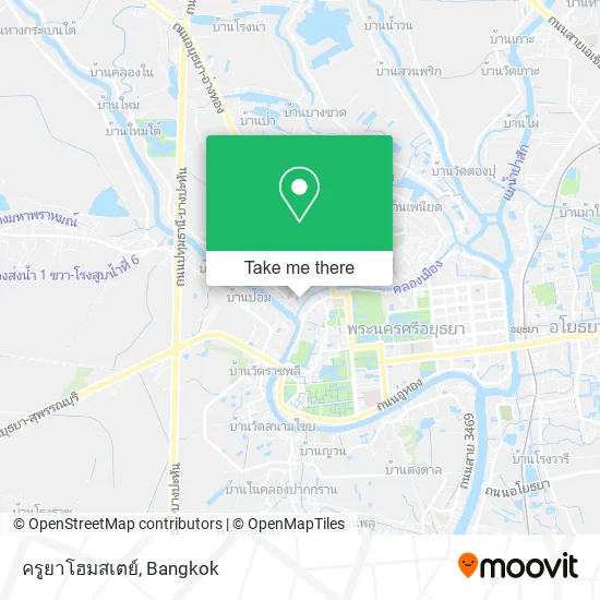 ครูยาโฮมสเตย์ map