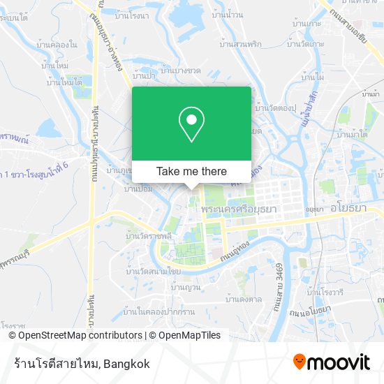 ร้านโรตีสายไหม map