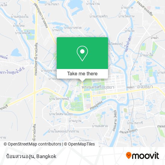 ป้อมสวนองุ่น map
