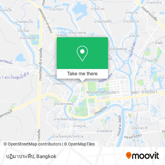 ปฏิมาประทีป map