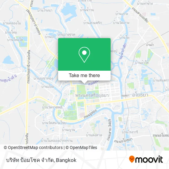 บริษัท ป้อมโชค จํากัด map