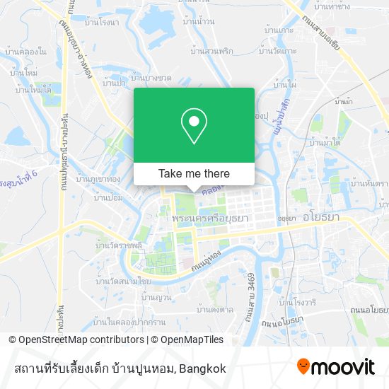 สถานที่รับเลี้ยงเด็ก บ้านปูนหอม map