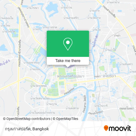 กรุงเก่าสปอร์ต map