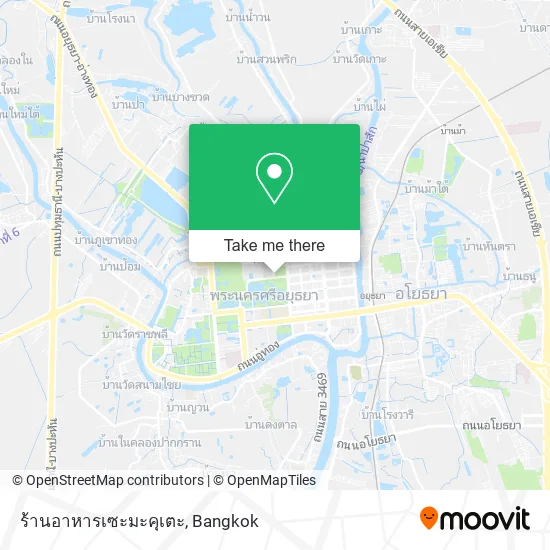 ร้านอาหารเซะมะคุเตะ map