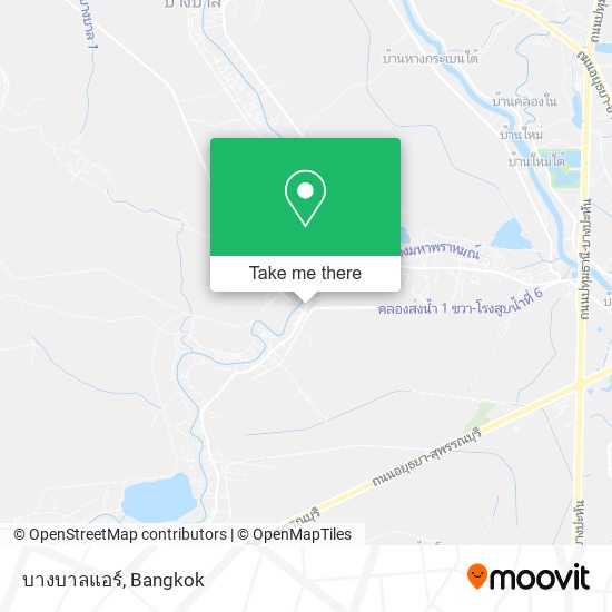 บางบาลแอร์ map