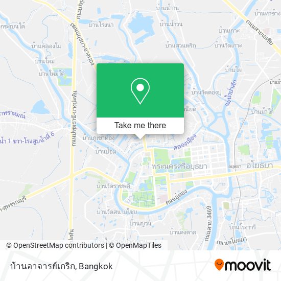 บ้านอาจารย์เกริก map