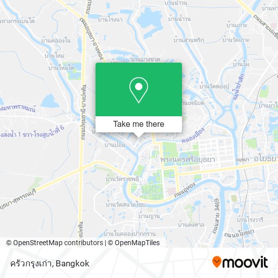 ครัวกรุงเก่า map