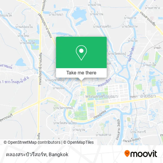 คลองสระบัวรีสอร์ท map