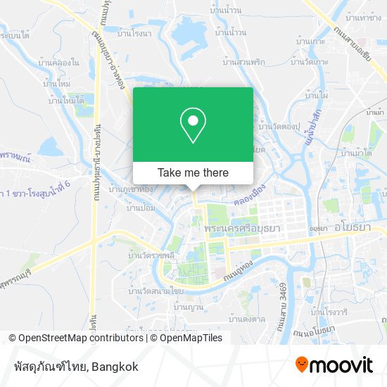 พัสดุภัณฑ์ไทย map