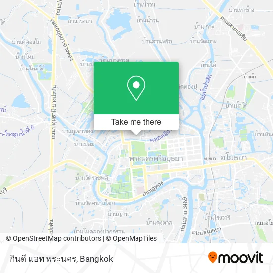 กินดี แอท พระนคร map