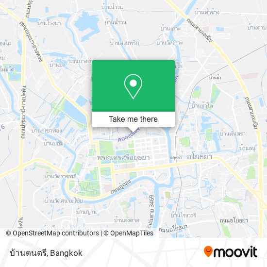บ้านดนตรี map