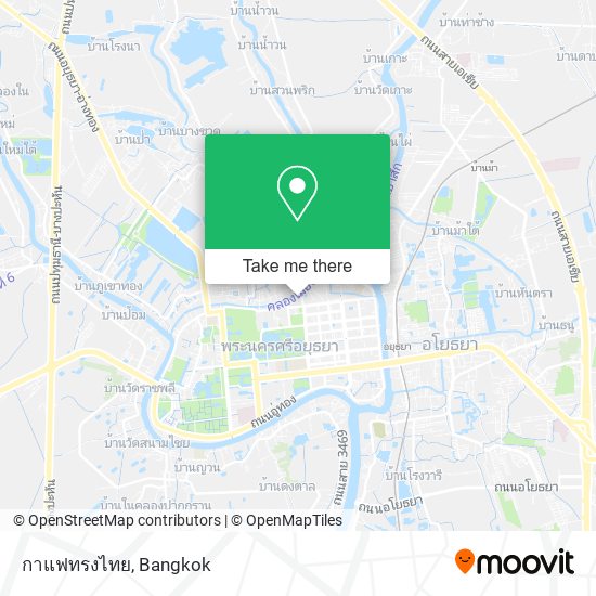 กาแฟทรงไทย map