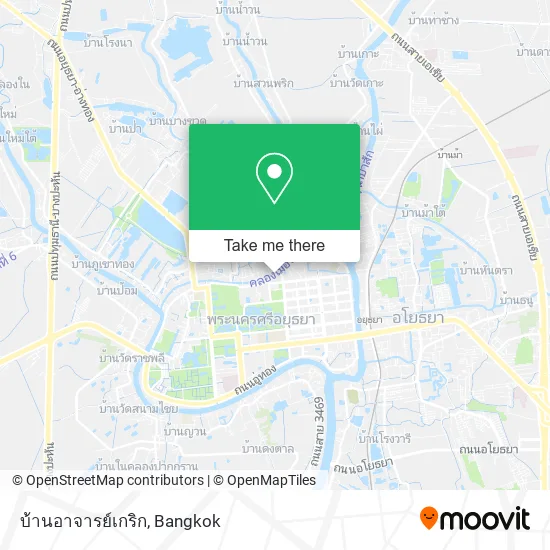 บ้านอาจารย์เกริก map