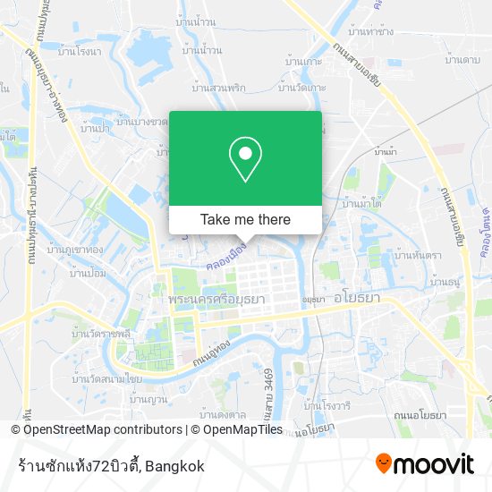 ร้านซักแห้ง72บิวตี้ map