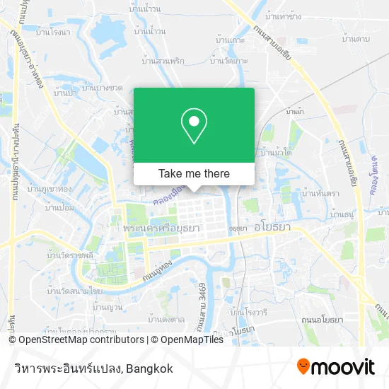 วิหารพระอินทร์แปลง map