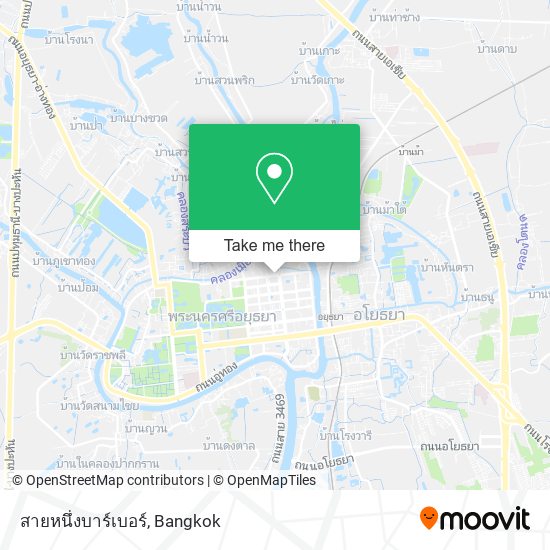 สายหนึ่งบาร์เบอร์ map