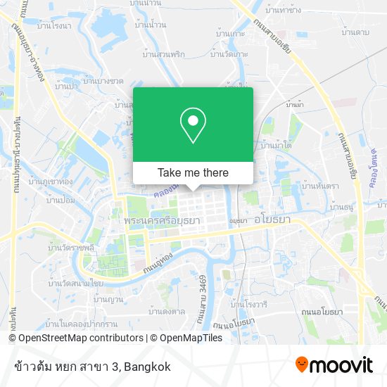 ข้าวต้ม หยก สาขา 3 map