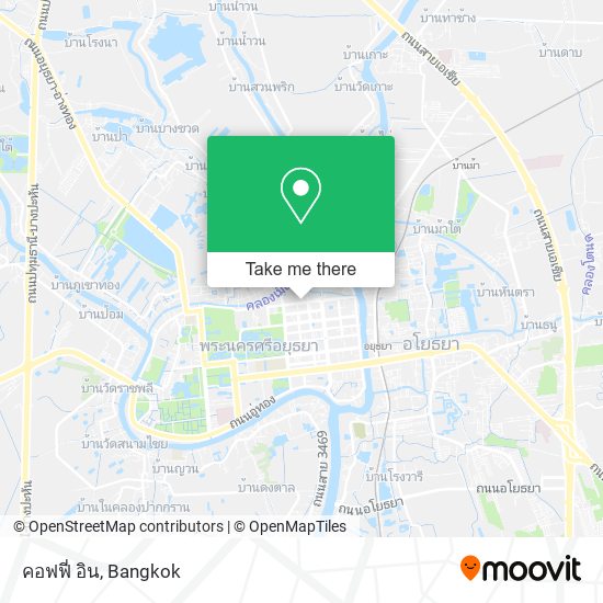 คอฟฟี่ อิน map