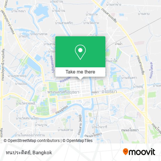 ทนประดิตย์ map