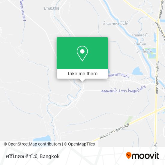 ศรีโกศล ค้าไม้ map
