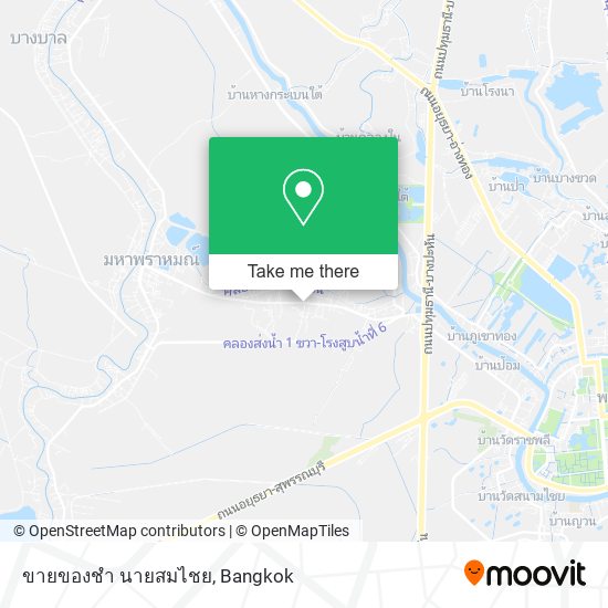 ขายของชํา นายสมไชย map