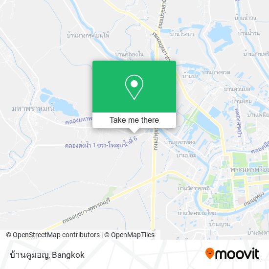 บ้านคูมอญ map
