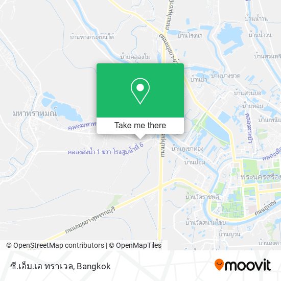 ซี.เอ็ม.เอ ทราเวล map