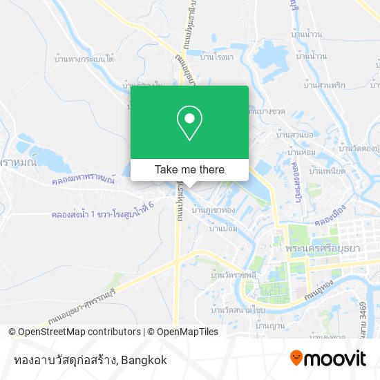 ทองอาบวัสดุก่อสร้าง map