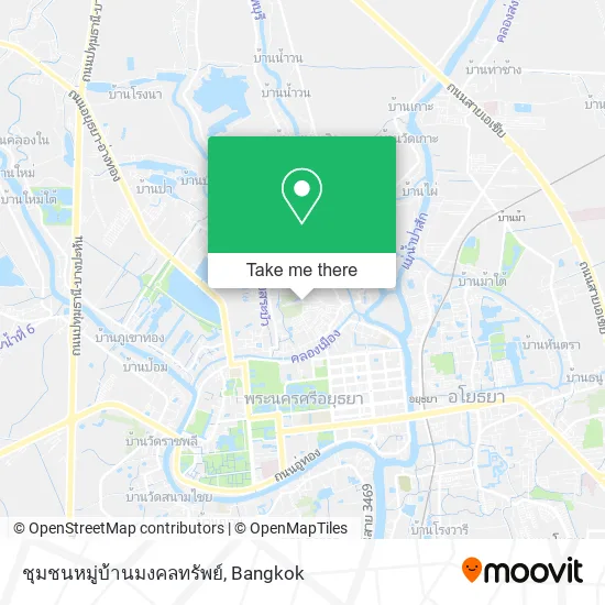 ชุมชนหมู่บ้านมงคลทรัพย์ map