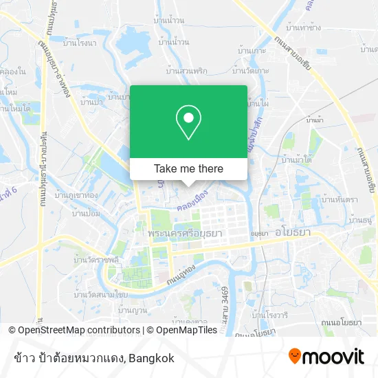 ข้าว ป้าต้อยหมวกแดง map