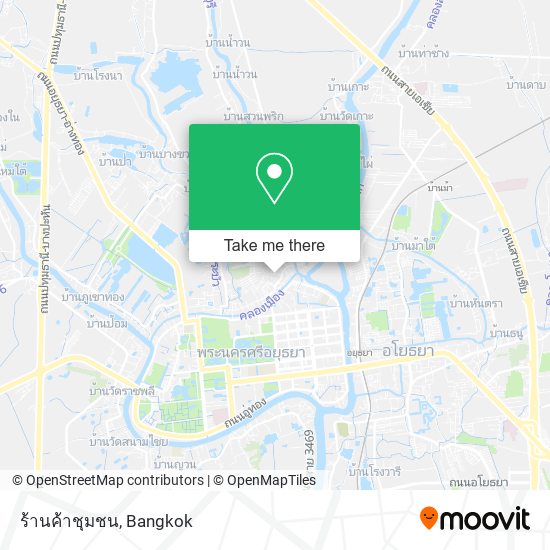 ร้านค้าชุมชน map