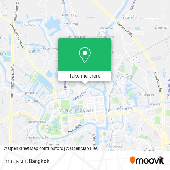 กาญจนา map