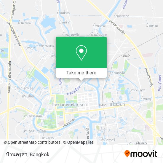 บ้านครูสา map