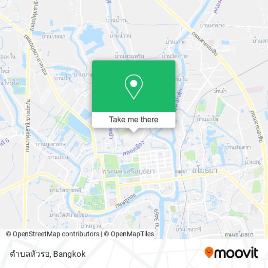 ตําบลหัวรอ map