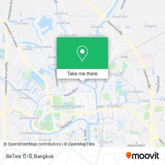 ผัดไทย ป้าลี map